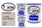 Preview: Mitsubishi, La Salle Silver Metallic, H18 / PV1: 1L Lackdose + 1L Klarlack + 500ml Härter - Set, von ATW Autoteile West.